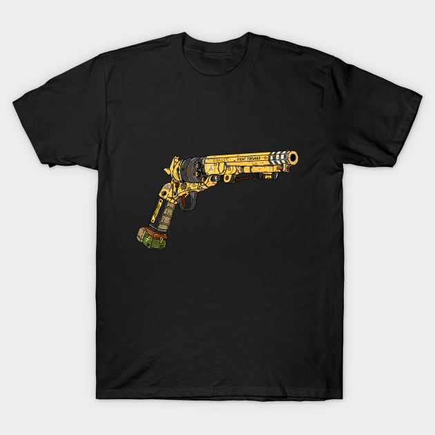 nail gun revolver. T-Shirt by JJadx